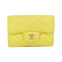 CHANEL シャネル ココマーク マトラッセ コンパクトウォレット