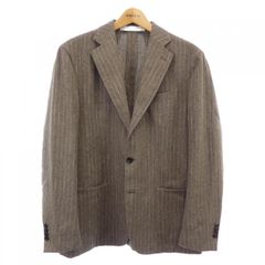 LARDINIラルディーニExclusveジャケット茶ベージュガンクラブ×緑46 