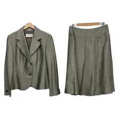 Max Mara(マックスマーラ) スカートセットアップ レディース - グレー 長袖/ひざ丈のサムネイル