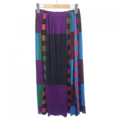 【ヴィンテージ】プリーツプリーズ PLEATS PLEASE 2001 幾何学 PP14-JG351 スカートのサムネイル