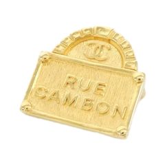 値下げ中☆希少☆Chanel シャネル ロゴブローチ 箱付き - メルカリ