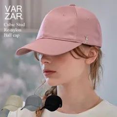 VARZAR バザール VA Cubic Stud Re-nylon Ball Cap 帽子 キャップ 深め リナイロンのサムネイル