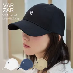 VARZAR バザール VZ Minimal Logo Ball Cap 韓国 帽子 キャップ 深めのサムネイル