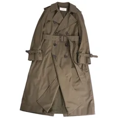 美品 セリーヌ CELINE コート トレンチコート 裏トリオンフ コットン アのサムネイル