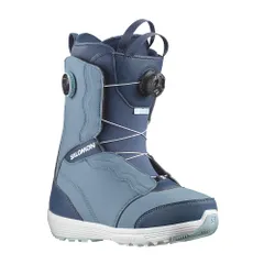 サロモン(SALOMON) スノーボードブーツ IVY BOA SJ BOA(アイビー ボア SJ ボア) レディース ブルー 24.0cm   新品・未使用品のサムネイル