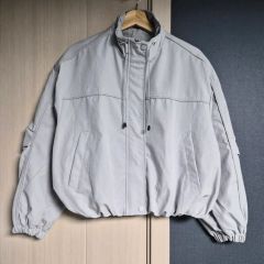 a2o】リブニットキルティングジップパーカー - メルカリ
