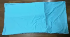 セブンスピロー専用　枕カバー国産シーチング生地　ダブルサイズナイルブルー　専用出品