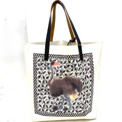 OZIO Animal mini bucket フラミンゴ トートバッグ レザー - メルカリ