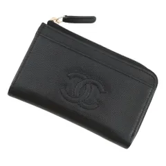 シャネル コインケース ココマーク フラグメント キャビアスキン AP4661 CHANEL 財布 黒のサムネイル