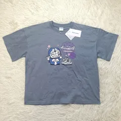 タグ付き未使用 ドラえもん 半袖 Tシャツ レディース サイズM ブルー系 i'm doraemon アイムドラエモン プリント どら焼き アニメのサムネイル