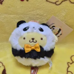 サンリオ 上野限定 パンダ ポムポムプリン マスコット キーホルダー ぬいぐるみのサムネイル