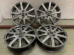 MANARAY SPORT Euro Speed マナレイスポーツ ユーロスピード 15インチ 4本 4.5J4HPCD100+45 ハスラー タント N-BOX等　(MHA850)のサムネイル