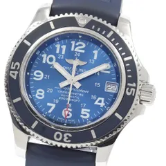 ブライトリング BREITLING A17312 スーパーオーシャン デイト 自動巻き レディース 保証書付き_957910のサムネイル