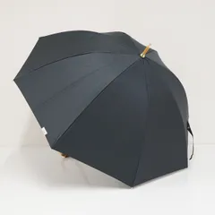 完全遮光生地使用 最強の日傘　UPF50＋ UVO Wpc. ウーボ USED美品 UV 遮光 遮熱 CALM シンプル 軽量 ブラック 55cm A3930のサムネイル