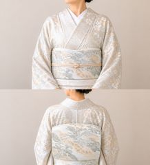 【売切値下げ】◯606mkf66◯洗える夏の着物！小紋 ◯美品 売切値下げ】◯606mkf66◯洗える夏の着物！小紋 ◯美品 売切
