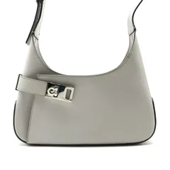 美品 Ferragamo フェラガモ ガンチーニ レザー ミニ ハンド ショルダー バッグ ブランド カバン BAG r1582のサムネイル