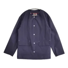 MACKINTOSH PHILOSOPHY レインウェザークロスノーカラーミドルジャケット 定価39600円 H5F05-520-29 ジャケット 24SS ネイビー レディース マッキントッシュフィロソフィー【中古】6-0513M∞のサムネイル