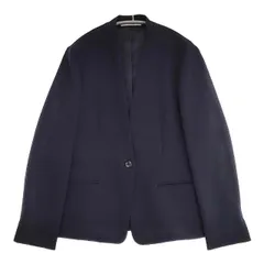 BEAUTY&YOUTH UNITED ARROWS WEB限定 ダブルクロス カラーレス ジャケット 定価20900円 テーラードジャケット ネイビー レディース ビューティアンドユース【中古】6-0513M∞のサムネイル