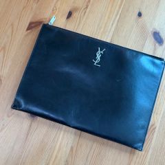 サンローラン YSL クラッチバッグ 453249 クロコ型押し 箱付き - メルカリ