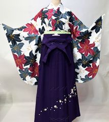 二尺袖着物袴フルセット 麻の葉柄 袴選択可能 NO18266-04 - メルカリ
