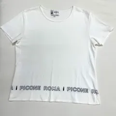 【ダメージあり】カットソー Tシャツ PICONE ピッコーネ トップス 白 40 #26-0305のサムネイル
