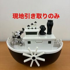 当時物・TDL】蒸気船ウィリー ミッキーマウス フィギュア 置物 レトロ