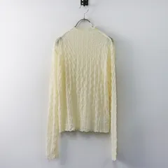 美品 ローリーズファーム LOWRYS FARM ヘンケイシアーハイネックロングスリーブ F＼アイボリー プルオーバー【2400014982961】のサムネイル
