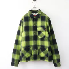 Supreme シュプリーム Buffalo Plaid Sherpa Lined Chore Shirt 裏ボア バッファローチェックシャツ ジャケット S┃上着【2400014990928】のサムネイル