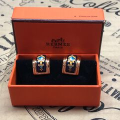 HERMES】エルメス エマイユ 七宝 ブローチ - メルカリ