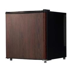 送料込 50L ダークウッド 冷蔵庫 小型 左開き 1ドア - メルカリ