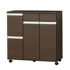 完成品】ニトリ キッチンカウンター / バーカウンター ダークブラウン