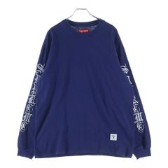 美品】AMIRI ロンT ハートロゴ 袖ロゴ 長袖 カットソー 青色 ブルー