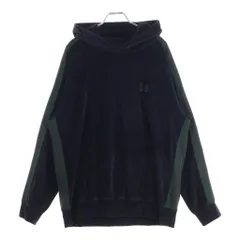 Needles (ニードルス) 21AW Track Hoody-C/Pe Velour ベロア トラック プルオーバーフーディー パーカー パープル J0228のサムネイル