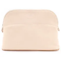 HERMES (エルメス) ボリードポーチ MM ベージュ B刻印のサムネイル