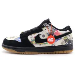 NIKE SB (ナイキエスビー) ×SUPREME RAMMELLZEE DUNK LOW FD8778-001 シュプリーム ラメルジー ダンク ローカットスニーカー US9/27.0cm ブラック/マルチ