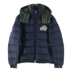 MONCLER (モンクレール) 18AW BRAMANT ワッペンロゴ フーデッド ダウンジャケット ネイビー D20914181149 53334のサムネイル
