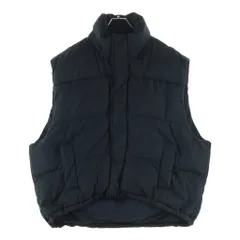 BALENCIAGA (バレンシアガ) 21SS batting vest ロゴ刺繍 パファー バッティング ベスト 642225 TYD36 ブラックのサムネイル