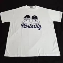 【未使用品】【アウトレット】tip top　テディベア　　オーバーサイズ　Tシャツ  　オフシロ　AUM5-88Gのサムネイル