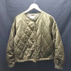 ◇ GLOBALWORK グローバルワーク サーモライト 吸湿発熱効果 長袖 ジャケット ブルゾン サイズＭ カーキ E 13011200153252 レディース 【1301120015325】のサムネイル