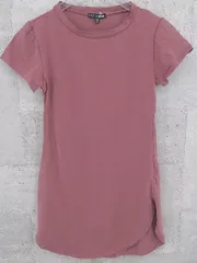 ◇ Fashion Nova ファッションノバ 0 半袖 Tシャツ カットソー XS ピンク系 1002799365758 レディース 【1002799365758】