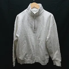 ◇ 美品 COLONY 2139 ストレッチ素材 ハーフジップ ストリート カジュアル 長袖 トレーナー サイズM ホワイト E 1301260035207 レディース 【1301260035207】のサムネイル