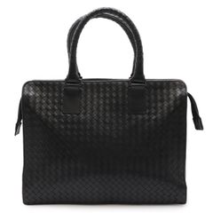 極美品】ボッテガ ヴェネタ イントレチャート 2way ブリーフケース黒A4