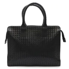BOTTEGA VENETA ボッテガ ヴェネタ ボッテガベネタ イントレチャート ビジネスバッグ ブリーフケース 書類カバン レザー ブラック 黒 194669のサムネイル