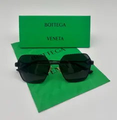 【新品未使用】Bottega Veneta　ボッテガヴェネタ サングラス BV1224S-001 57 ブラック メンズ レディースのサムネイル