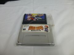 ファミリーコンピューター　がんばれゴエモン2 ＆ スーパーファミコン　スーパーマリオRPG　2点セット　ジャンク品