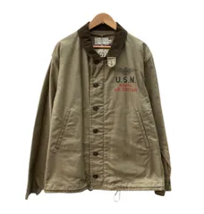 トイズマッコイ TOYS McCOY TYPE N-1 USN CIVILIAN JACKET MARILYN MONROE シビリアン ミリタリー マリリンモンロー ペイント TMJ1803 サイズ42 ジャケット プリント ベージュ 104MT-3199のサムネイル