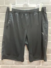 A【A2-09】△DIADORA サイズL ハーフパンツ　ブラックのサムネイル