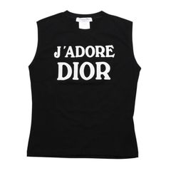 Christian Dior ノースリーブ 38Fサイズ　ガリアーノ期 クリスチャンディオール ガリアーノ期 ノースリーブ J'ADOPE M 白