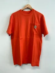 カーハート オレンジ 半袖Tシャツ Sサイズ