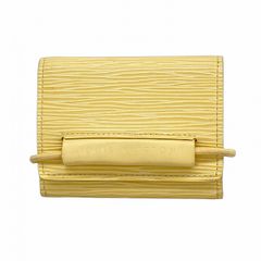 未使用保管品 ルイヴィトン エピ エラスティック コンパクト 三つ折り
